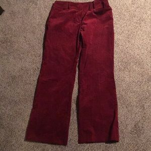 Ann Taylor Loft Corduroy Trousers